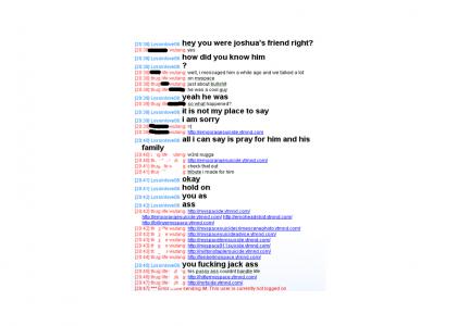 Myspace Suicide *AIM CHAT!!!!* Myspace Suicide *AIM CHAT!!!!*