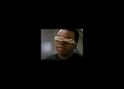 Geordi Finds A Woman! Geordi Finds A Woman!