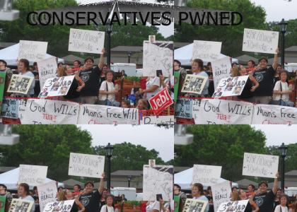 Terri Shiavo Protestors Crashed! Terri Shiavo Protestors Crashed!