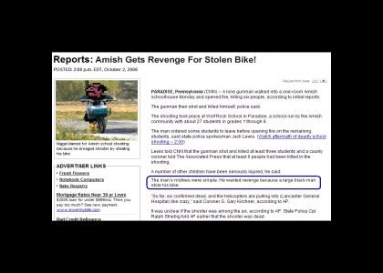 Nigga Stole Amish Bike!! Nigga Stole Amish Bike!!