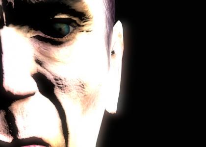 Gman stares. and he looks down upon. (use fullscreen) Gman stares. and he looks down upon. (use fullscreen)