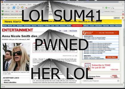 Anna Nicole Smith LOL PWNED Anna Nicole Smith LOL PWNED