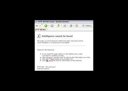 404 - intelligence not found 404 - intelligence not found