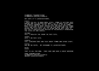 [YTMND TOP SECRET MISSION]