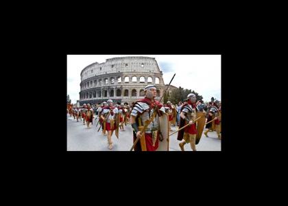 THE ROMANS HAVE RETURNED! THE ROMANS HAVE RETURNED!