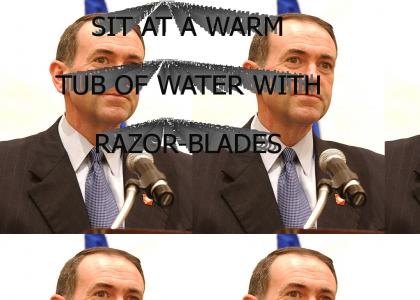 What Huckabee Would Do If He Were Emo What Huckabee Would Do If He Were Emo