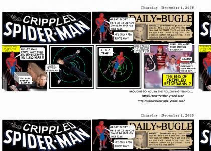 CRIPPLED SPIDERMAN 's Safety Not Guaranteed ! Enter the TIME TRAVELING MULLET MAN ! CRIPPLED SPIDERMAN 's Safety Not Guaranteed ! Enter the TIME TRAVELING MULLET MAN !
