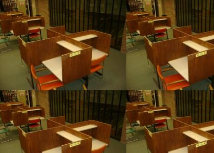 OMG, Secret Nazi Library Desks! OMG, Secret Nazi Library Desks!