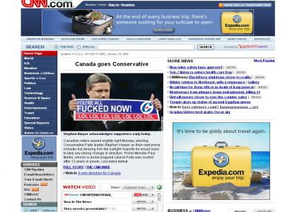 Canada Goes Conservative Canada Goes Conservative