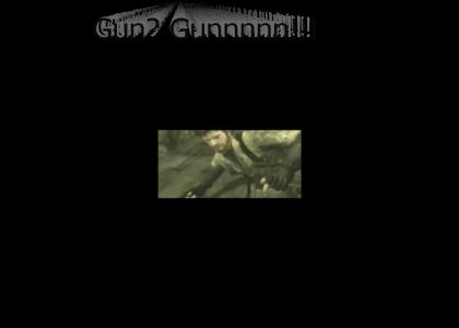 What happened to your gun Snake? What happened to your gun Snake?