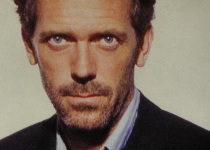 Dr. House stares into your soul Dr. House stares into your soul