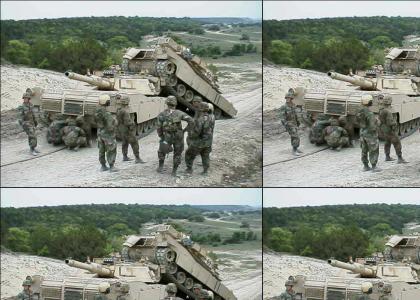 I hate it when tanks respawn on eachother. I hate it when tanks respawn on eachother.