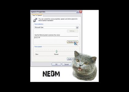 NEDM microsoft sam NEDM microsoft sam