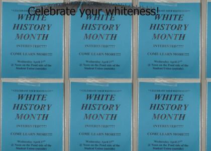 White History Month White History Month