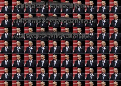 rip ron paul died rip ron paul died