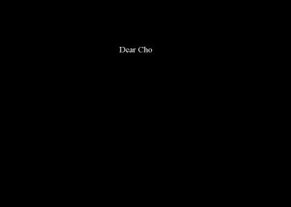 JoshCube's letter to Cho-Seung-Hui JoshCube's letter to Cho-Seung-Hui