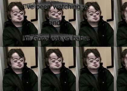 Brian Peppers has been watching you, and He'll eat you're babies Brian Peppers has been watching you, and He'll eat you're babies