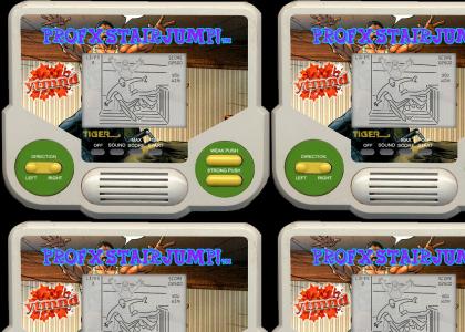Professor X is... A TIGER HANDHELD Professor X is... A TIGER HANDHELD