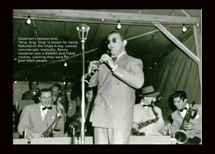 Legends of Jazz- #3: Benny Goodman (Not Funny) Legends of Jazz- #3: Benny Goodman (Not Funny)