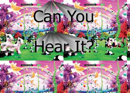 Listen very closely for the subliminal message... Listen very closely for the subliminal message...