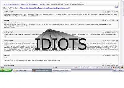 eBaum's World Forums are full of 'em eBaum's World Forums are full of 'em