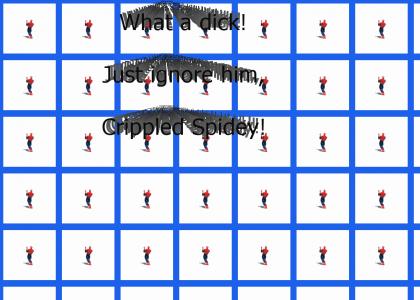 Crippled Spiderman VS Dancing Spiderman ! What a major tool !!!!! Crippled Spiderman VS Dancing Spiderman ! What a major tool !!!!!