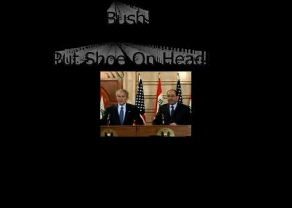 Bush! Put Shoe On Head! Bush! Put Shoe On Head!