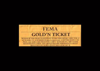 I HAVE THE REAL GOLDEN TICKET! I HAVE THE REAL GOLDEN TICKET!