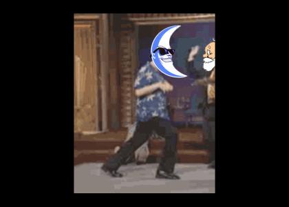 Moon man's walking on Sunshine! Moon man's walking on Sunshine!