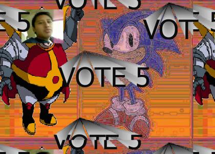 Sonic tries to give advice but Chad Wardenn, Vadre, and Khann! have louder voices and talk over him. Sonic tries to give advice but Chad Wardenn, Vadre, and Khann! have louder voices and talk over him.
