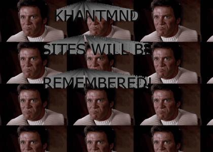 KHANTMND: We will remember YTMND for it's KHAN sites! KHANTMND: We will remember YTMND for it's KHAN sites!