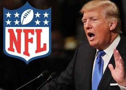 Donald Trump pokes a hole in the football that the NFL uses! Donald Trump pokes a hole in the football that the NFL uses!