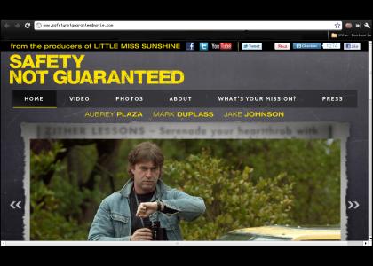 Safety not guaranteed : the movie Safety not guaranteed : the movie