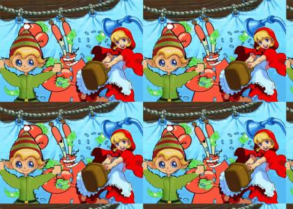 Pilleater (Girlform) and SantabotAI take a shower with Mr.Krabs! Pilleater (Girlform) and SantabotAI take a shower with Mr.Krabs!