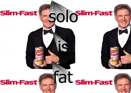 Harrison Ford is a SlimFast Model