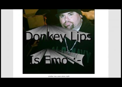 Donkey Lips Is Emo