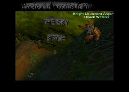 Where did i come from? THE SKY BITCH