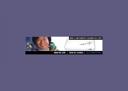Miyamoto's signature is FILTHY!