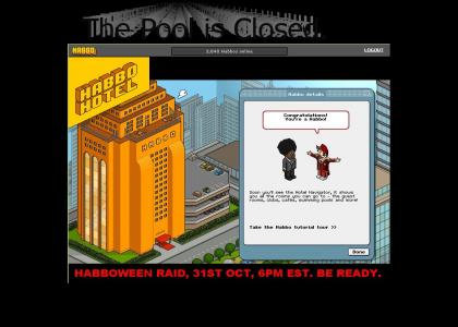 Habboween: The Pool is Closed