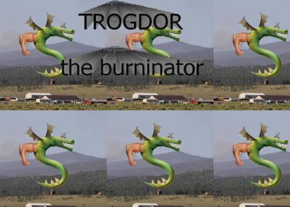 It;'s trogdor the burninator