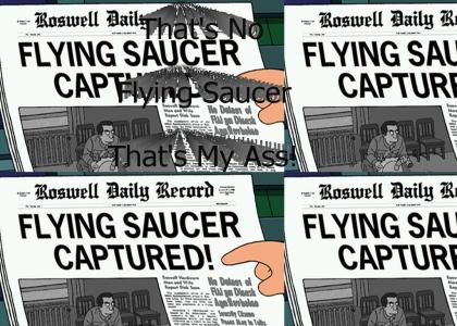 That's No Flying Saucer!