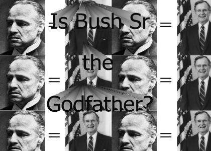is bush sr the godfather?