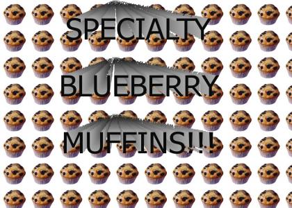 Specialty Blueberry Muffins