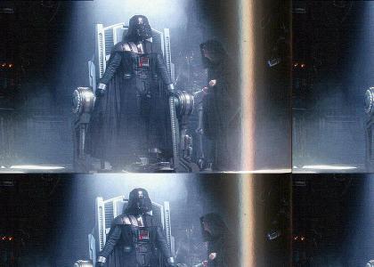 Vader finds out pregnancy