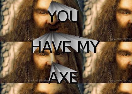 You Have My Axe