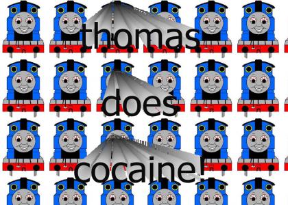 thomasthetraincocaine