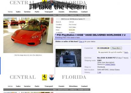 PS3 > Ferarri