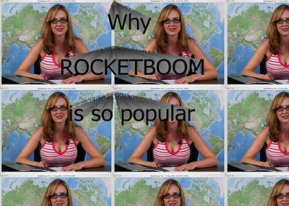 I wonder why Rocketboom is so popular