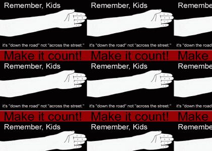 Make it count kids.. MAKE IT COUNT!!