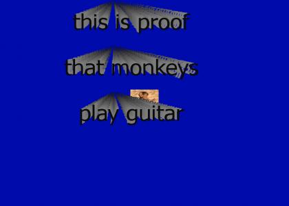 monkey guitar